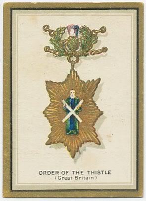 10 Order of the Thistle